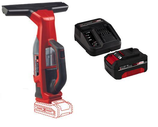 Einhell BRILLIANTO Akülü Cam Temizleme Makinesi (1x4,0Ah Starter Kit)