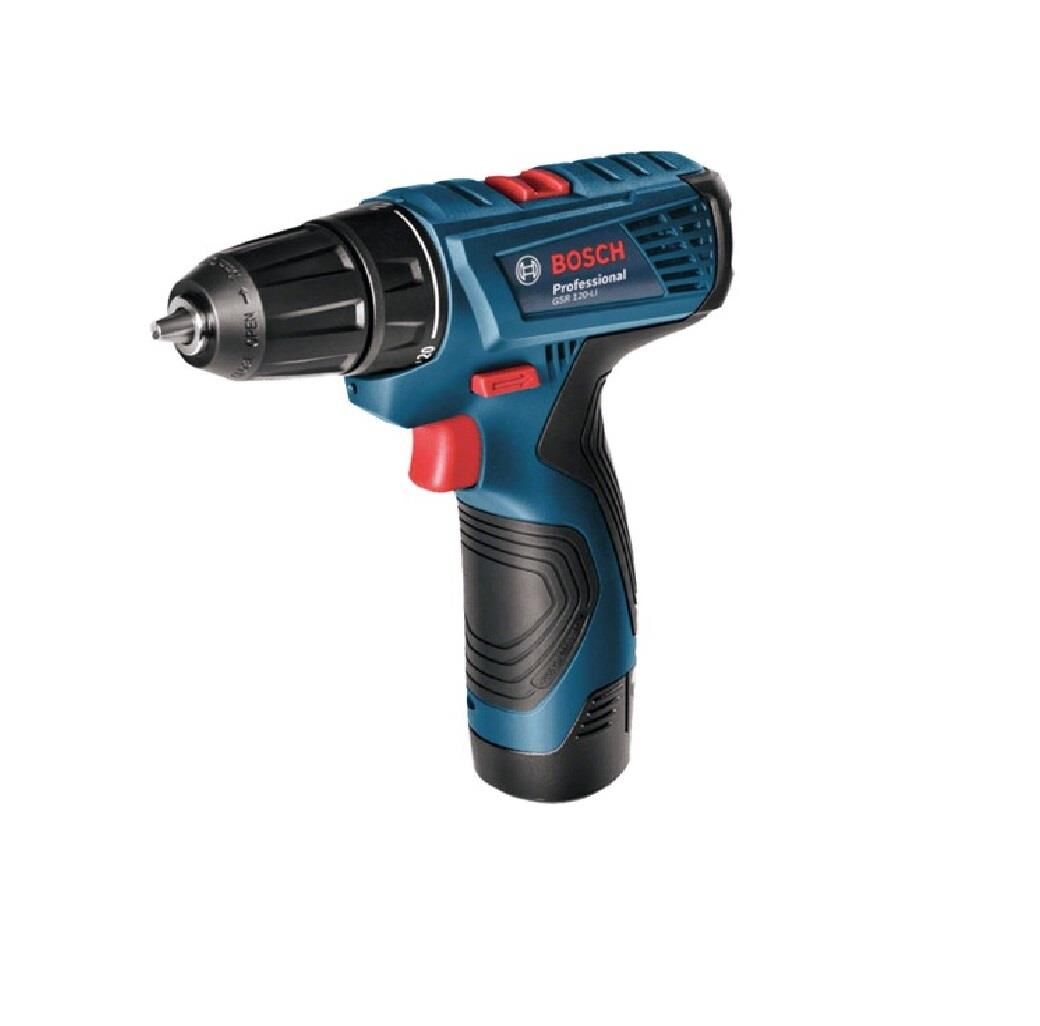 BOSCH GSR 120-LI 12V 2 AH ÇİFT AKÜLÜ DELME VİDALAMA