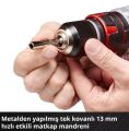 Einhell TP-CD 18 Li-i BL Solo Akülü Darbeli Vidalama