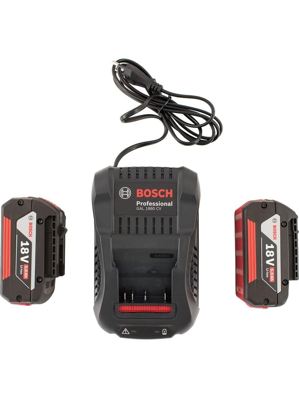 Bosch 18V Başlangıç seti 2x5.0 Ah + GAL 1880CV 1600A00B8J
