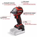 Einhell TP-CW 18/260-C Li BL - Solo, Profesyonel Akülü Darbeli Somun Sıkma Kömürsüz