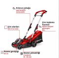 Einhell GE-CM 36/34-1 Li - Solo, Akülü Çim Biçme Makinesi (Akü ve şarj cihazı dahil değildir)