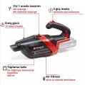 Einhell TE-HV 18/06 Li Solo, Akülü El Süpürgesi