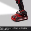 Einhell TP-CI 18/250-C Li BL - Solo, Profesyonel Akülü Darbeli Vidalama