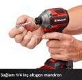 Einhell TP-CI 18/250-C Li BL - Solo, Profesyonel Akülü Darbeli Vidalama