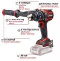 Einhell TP-CD 18/120 Li-i BL - Solo, Akülü Darbeli Vidalama