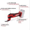 Einhell VARRITO Solo Akülü Raspalama Makinesi