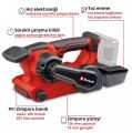 Einhell TP-BS 18/457 Li BL Solo Akülü Tank Zımpara