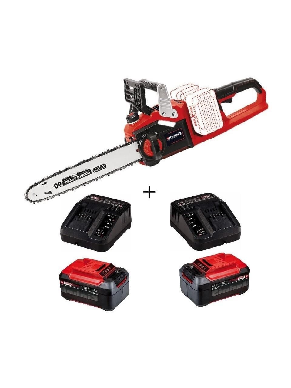 Einhell GE-LC 36/35 Li 36v 5.2 Ah Çift Akülü Kömürsüz Ağaç Kesme Motoru