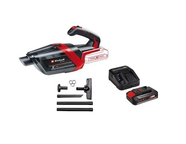 Einhell TE-HV 18/06 Li Süpürge + 2.5 Ah Akü + Şarj Cihazı