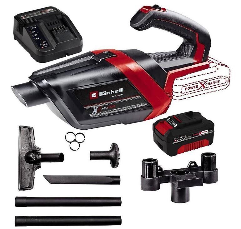 Einhell TE-HV 18/06 Lİ 18 V Tek Akü 4.0 Ah El Süpürgesi