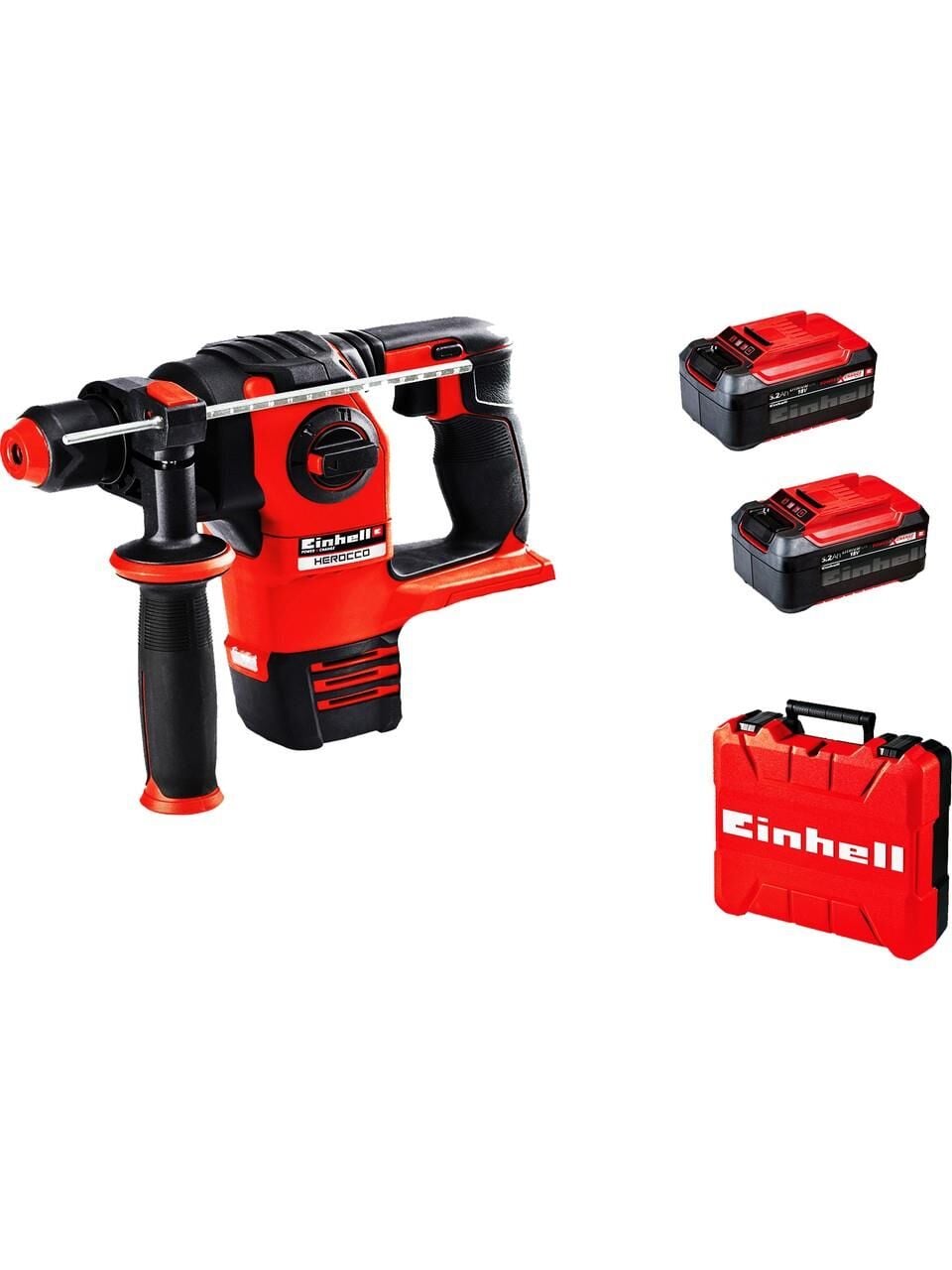 Einhell HEROCCO 18/20 Çift Akülü Pnömatik Matkap 2x5.2 Ah PROFESSIONAL