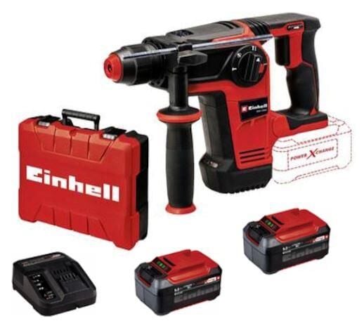 Einhell TP-HD 18/26 Li BL 2x5.2 Ah Çift Akülü Kırıcı Delici Pnömatik Matkap